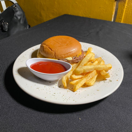 Hamburguesa Carne y Queso