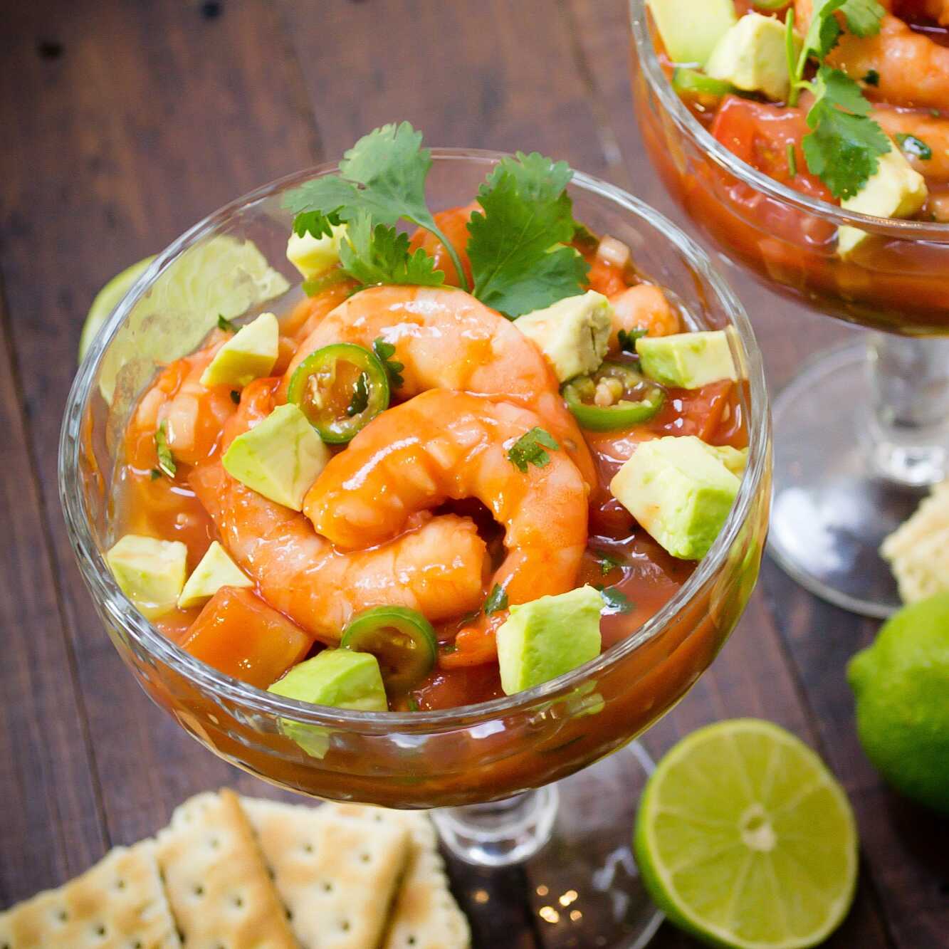 COCTEL DE CAMARON 1/2 LITRO