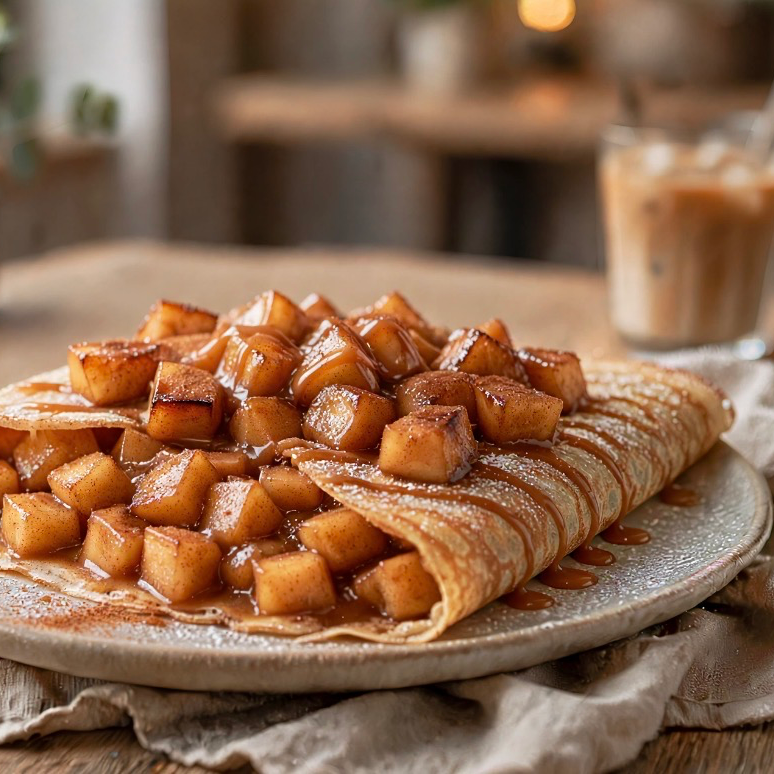 Crepa De Pay De Manzana