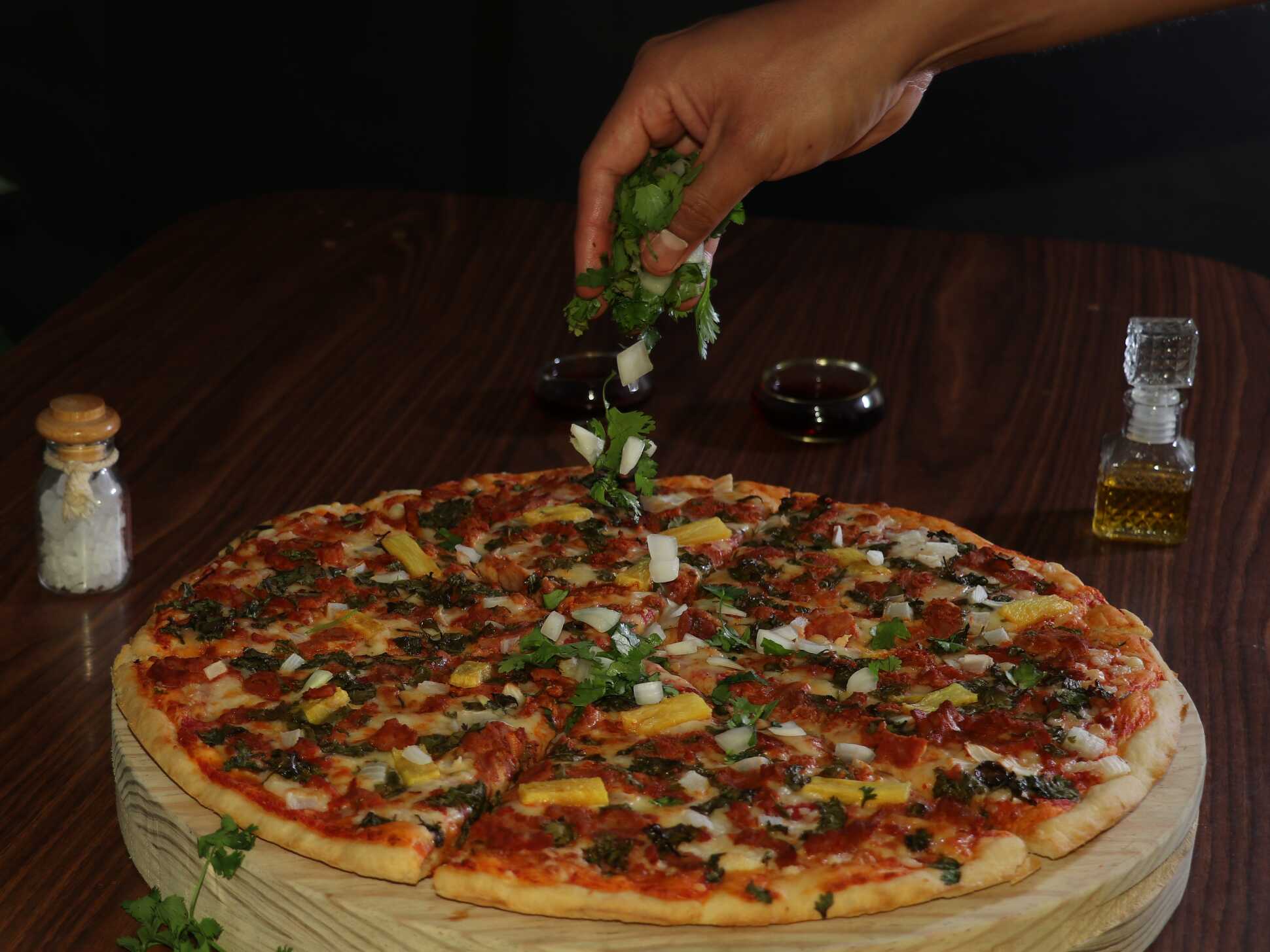 BRONZ Pizza estilo casera