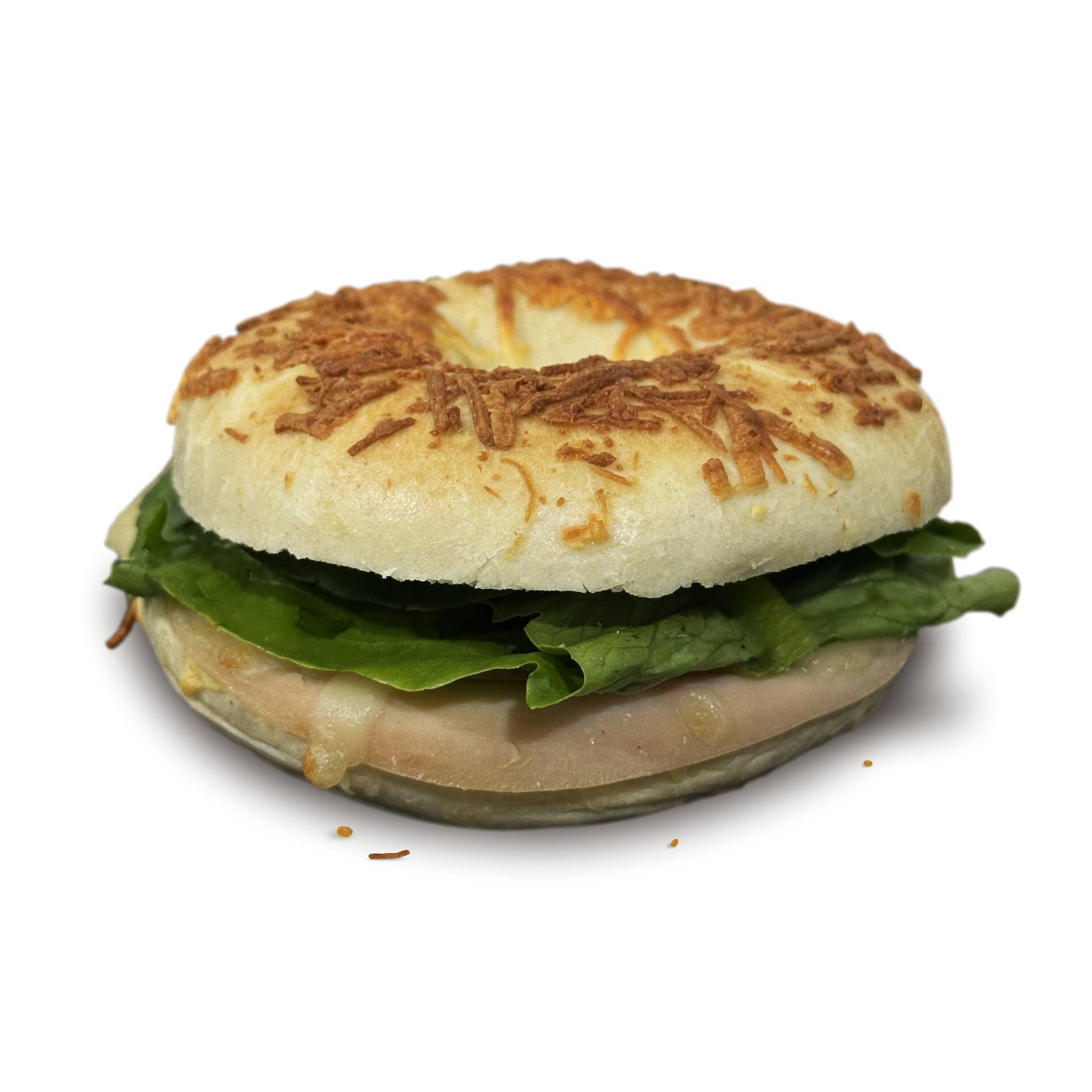 Bagel de Jamón y Queso