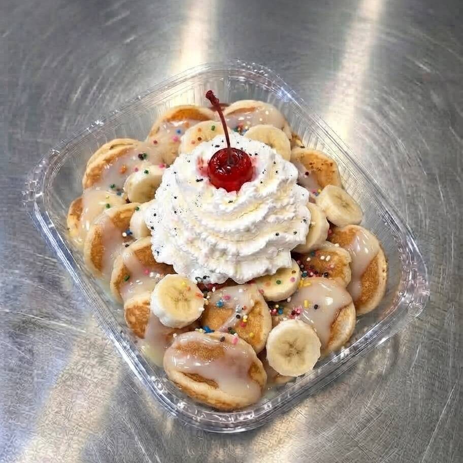 Mini Pancakes Lechera Banana
