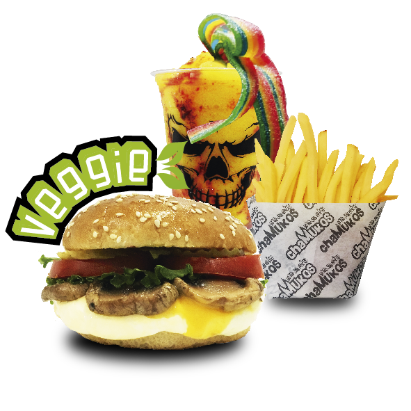 Combo-Veggie+Papas+ ChaMuko
