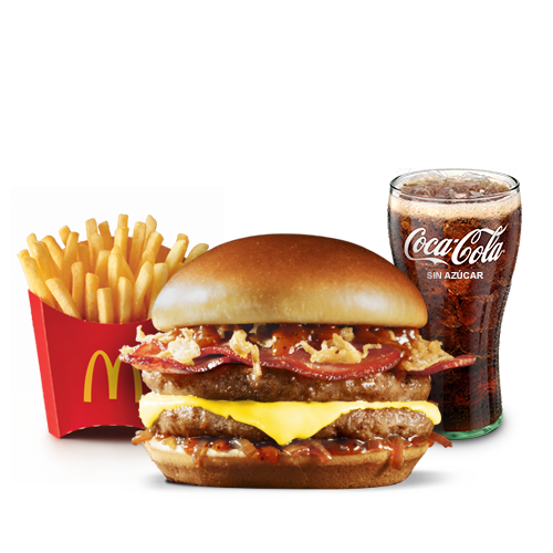 McCombo Mediano Crispy Onion Barbecue 2 Carnes