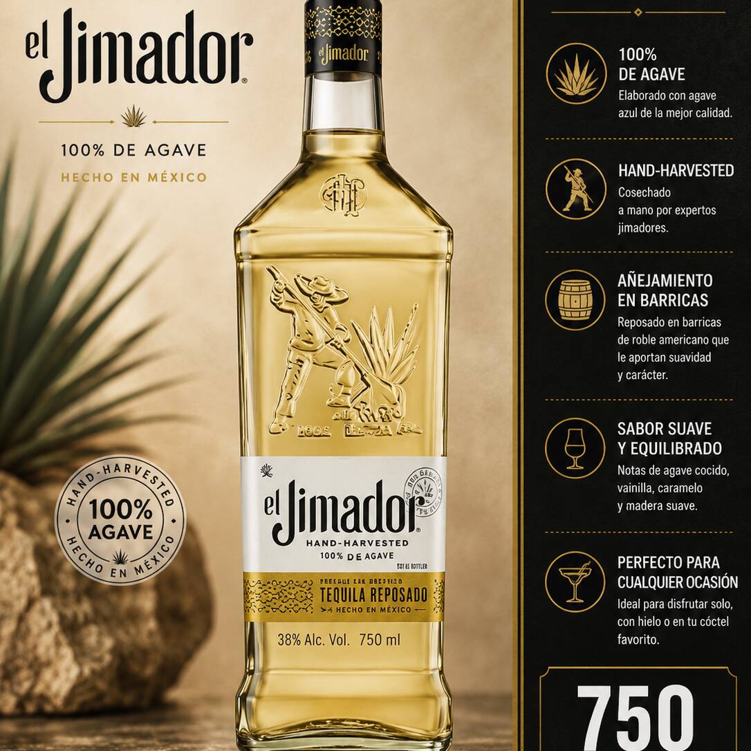 Tequila Jimador X 700 Ml