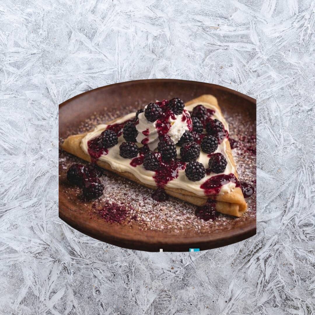 Crepa Queso con Zarzamora
