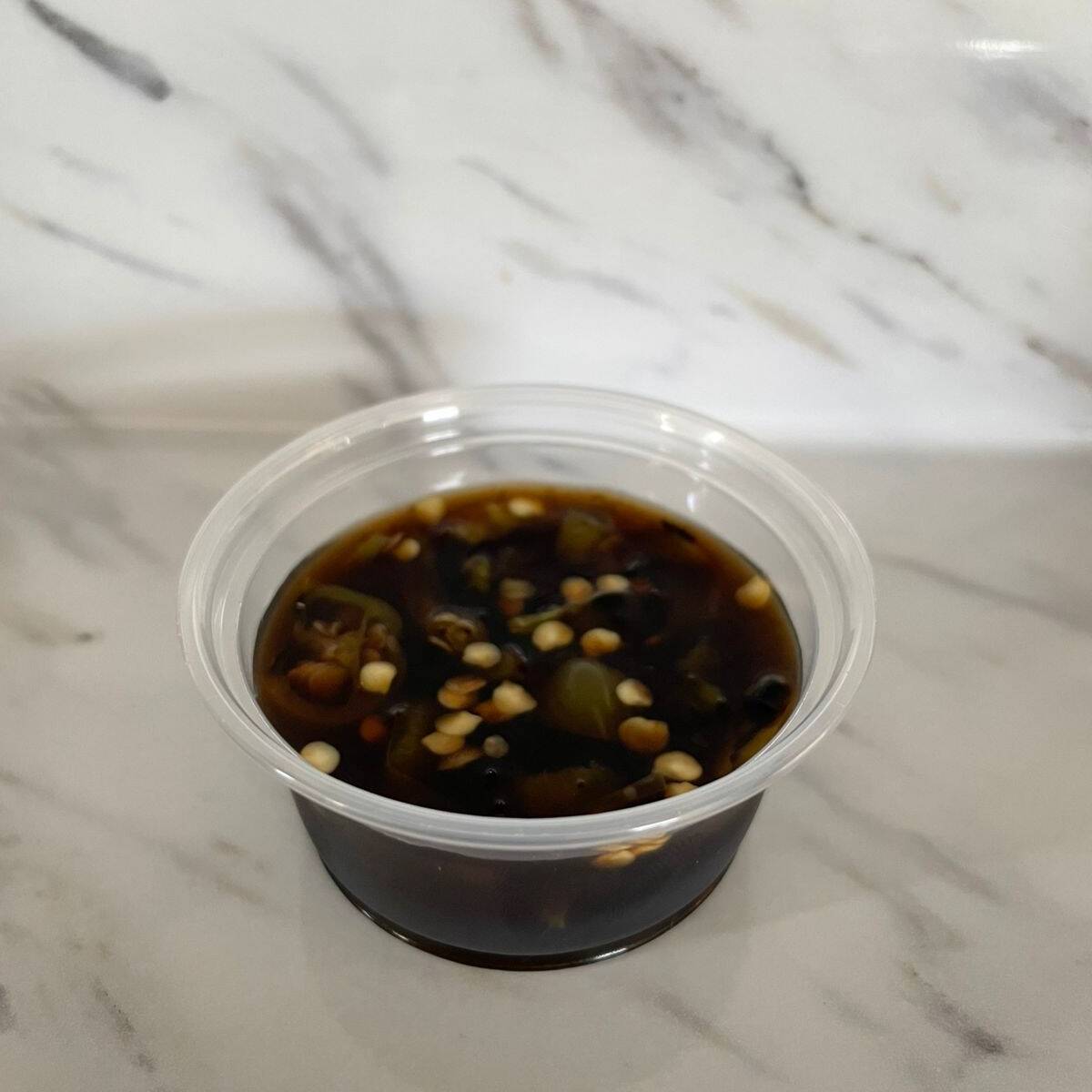 Salsa de Soya con Chiles 35 Ml.