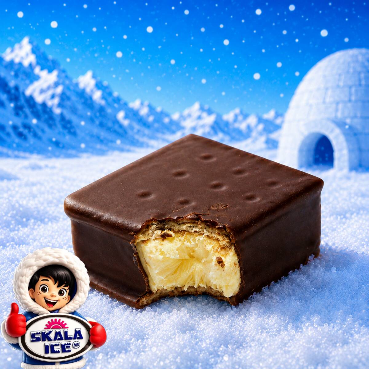 Sándwich con Chocolate