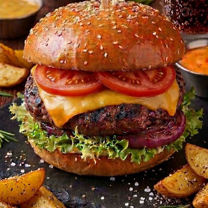HAMBURGUESA CLASICA
