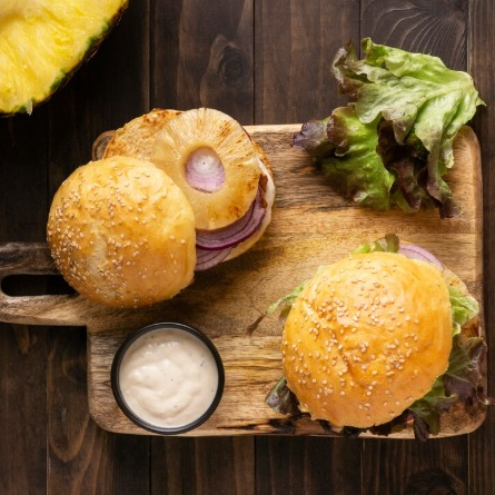 HAMBURGUESA HAWAIANA