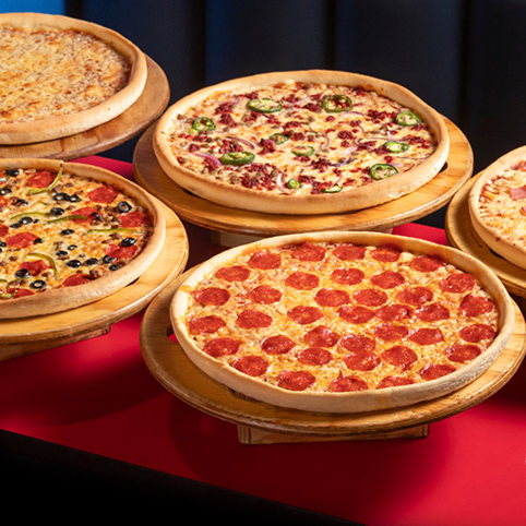 FIESTA PIZZAS (5 Pizzas)