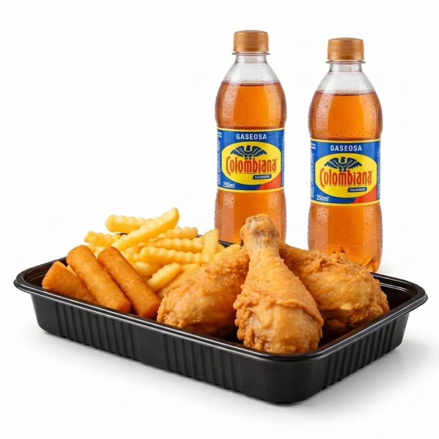 Combo Broaster 4 Presas
