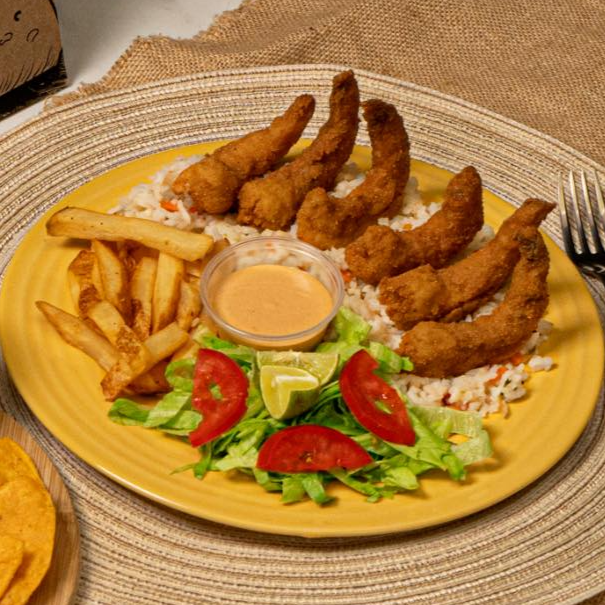 Camarones Empanizados