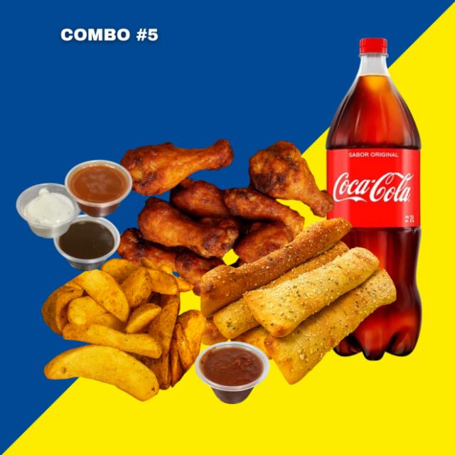 COMBO #5 (ALITAS.ROCKY S,PAPAS,REF2L)