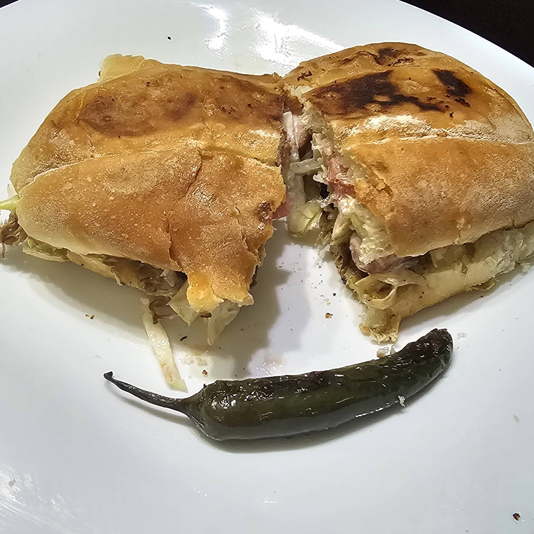 torta de carne deshebrada
