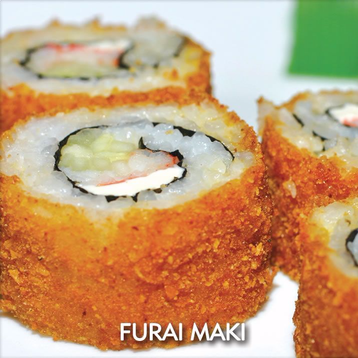 Sushi Empanizado con Camarón