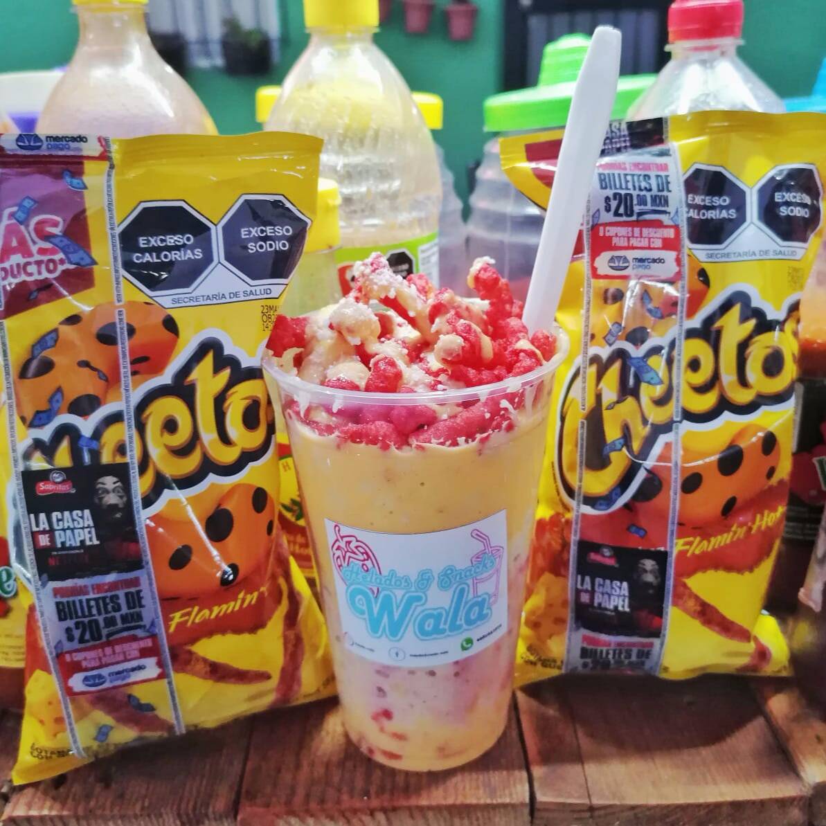 Cheetos Flamin Hot con Queso