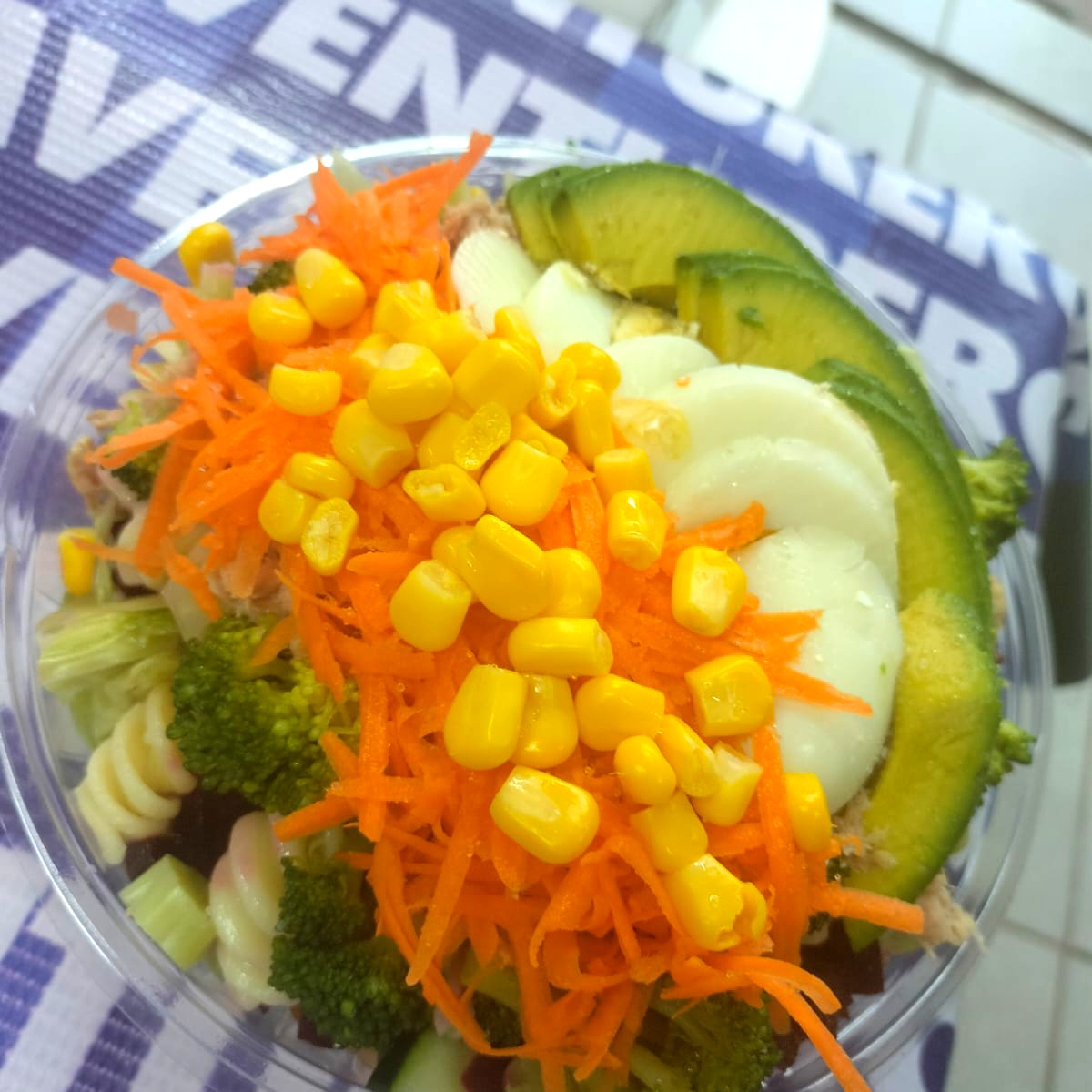 Ensalada con Huevo Cocido