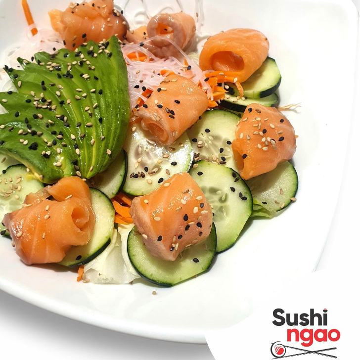 Ensalada Kanji Salmón
