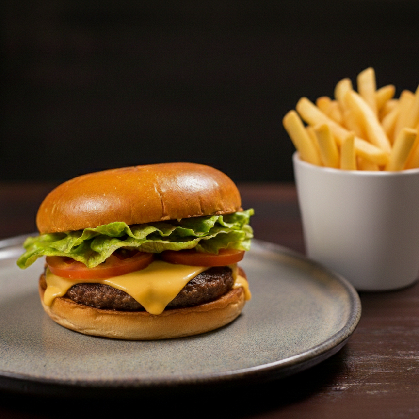 Burger House + Papas