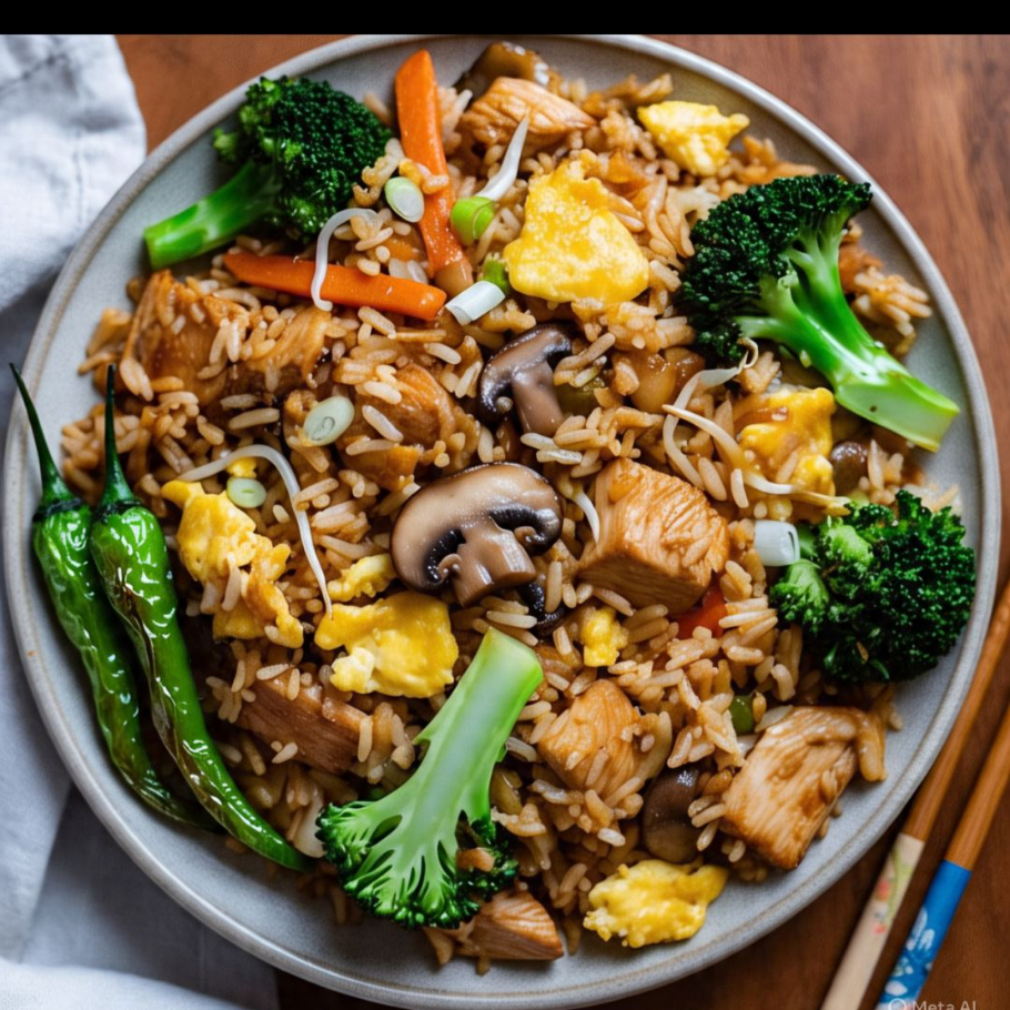 Arroz Chino Estilo Mr Pepe