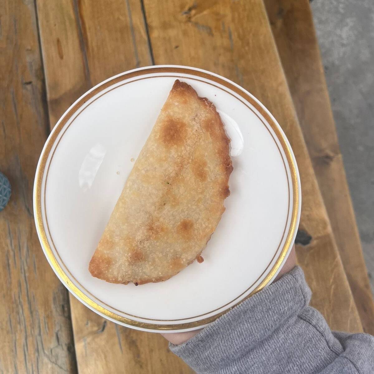 empanada cageta vegana