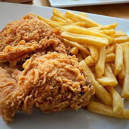 Pollo Broaster 1/4 con Papas