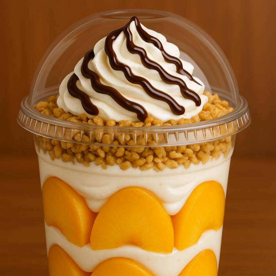 Duraznos con crema de 560ml