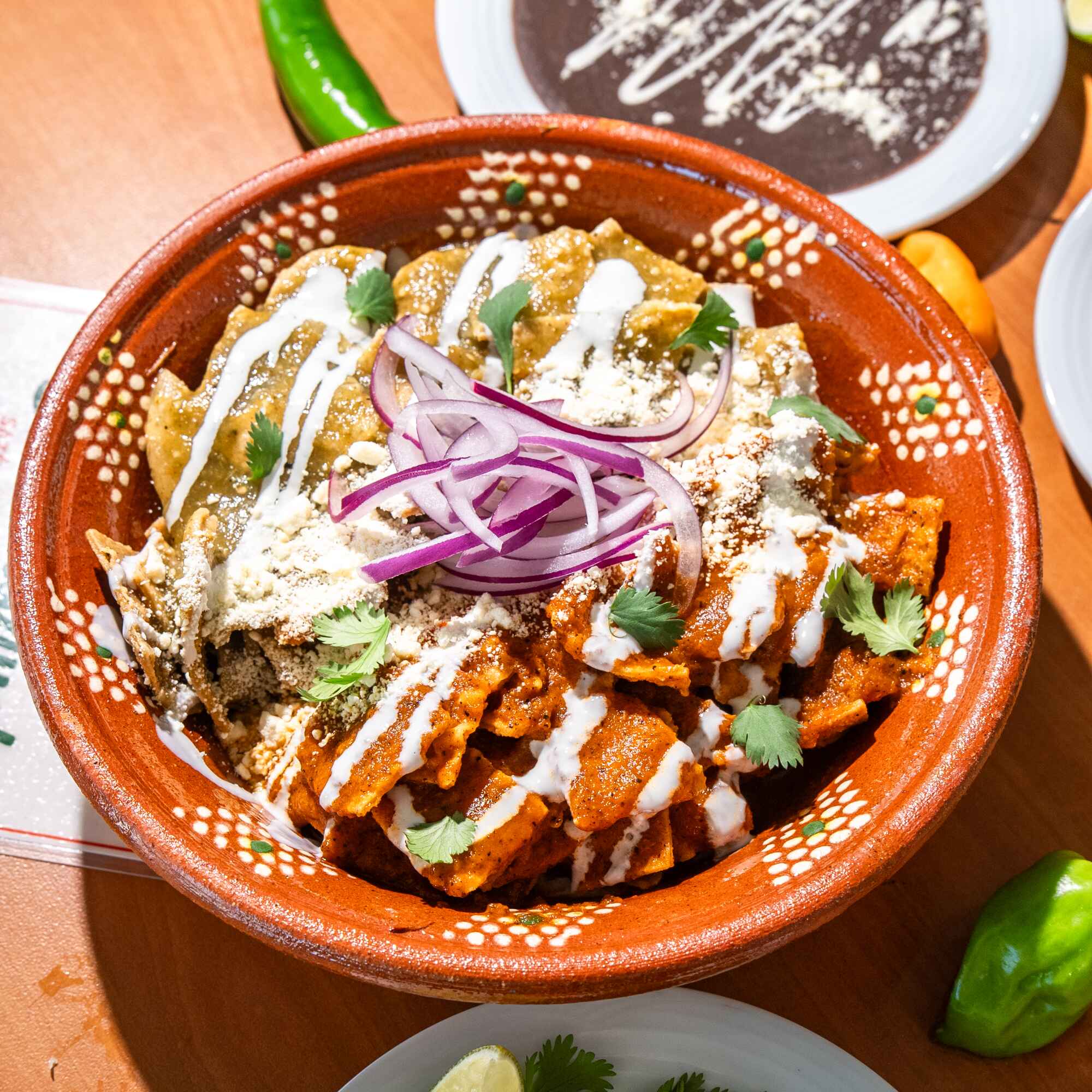 CHILAQUILES VERDES O ROJOS