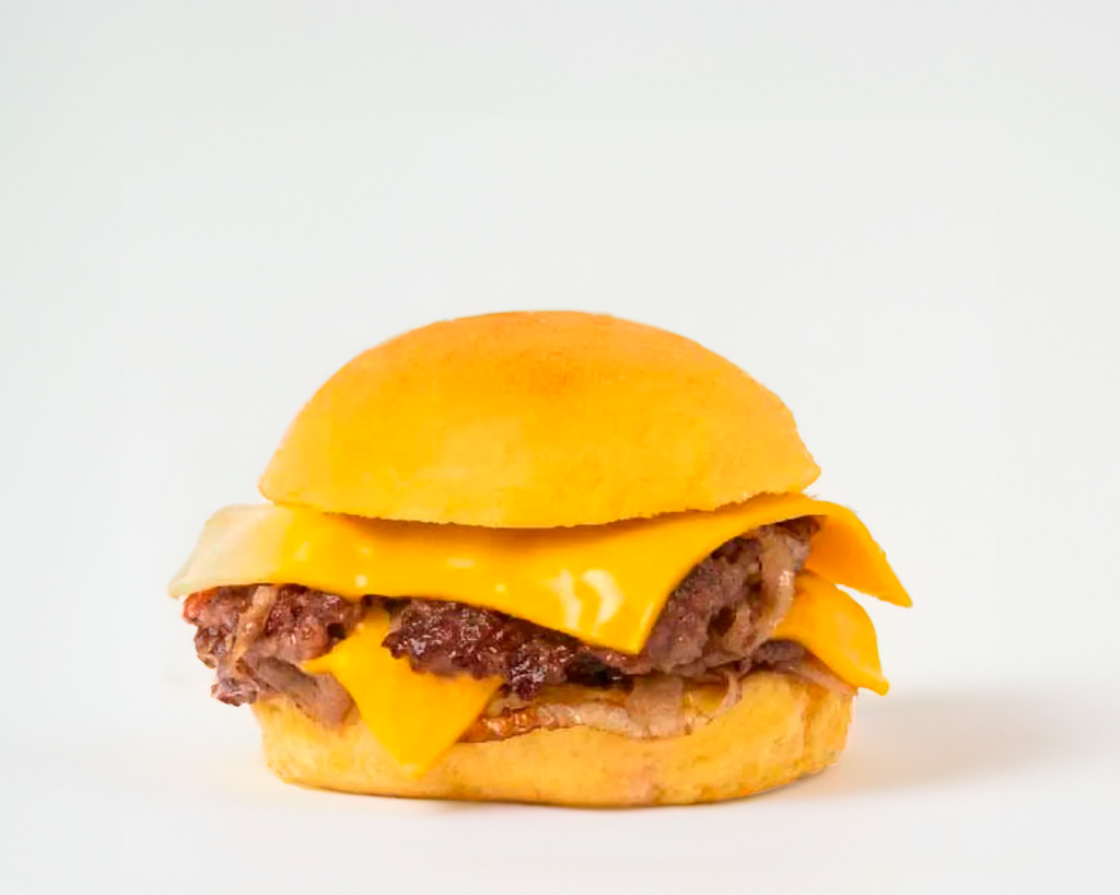 double cheese slider