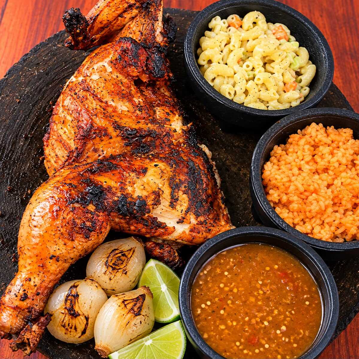 Medio Pollo Asado