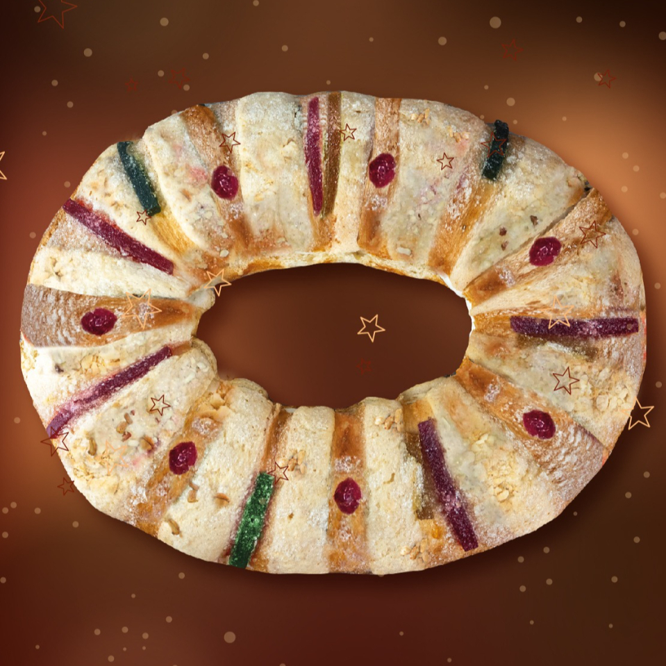 Rosca de Reyes Mazapan Grandes