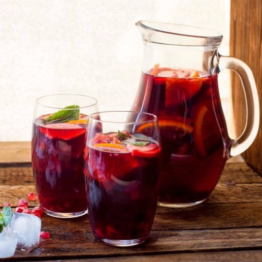 Agua de Jamaica 1 Litro.