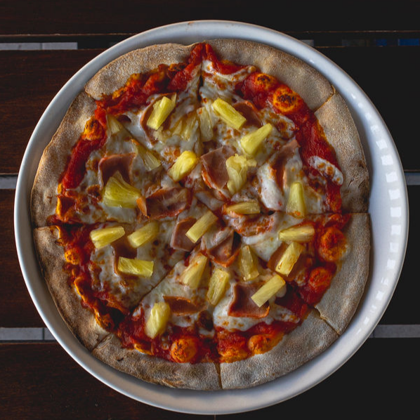 Pizza Hawaiana (Pizza Personal 10 Pulgadas)