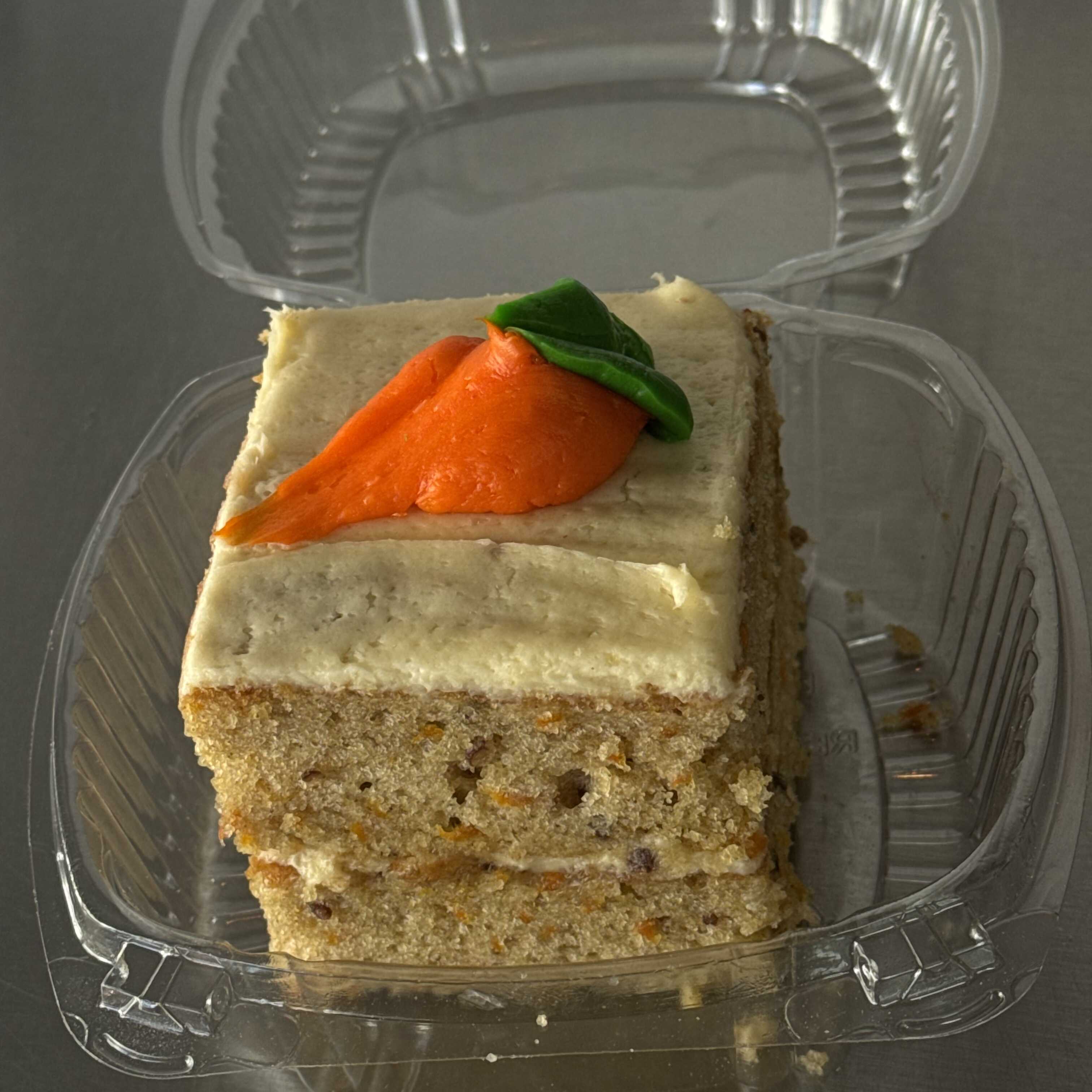 Rebanada Pastel de Zanahoria