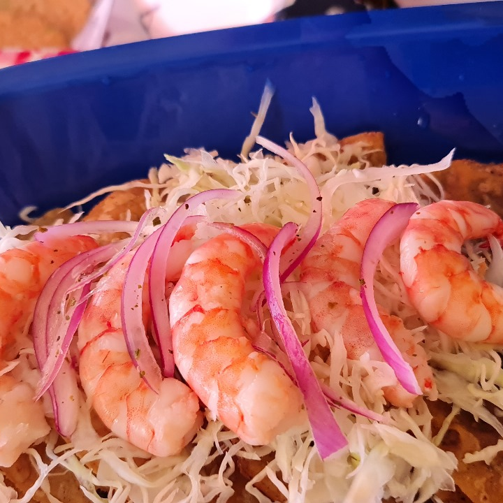 Torta Ahogada de Camarón