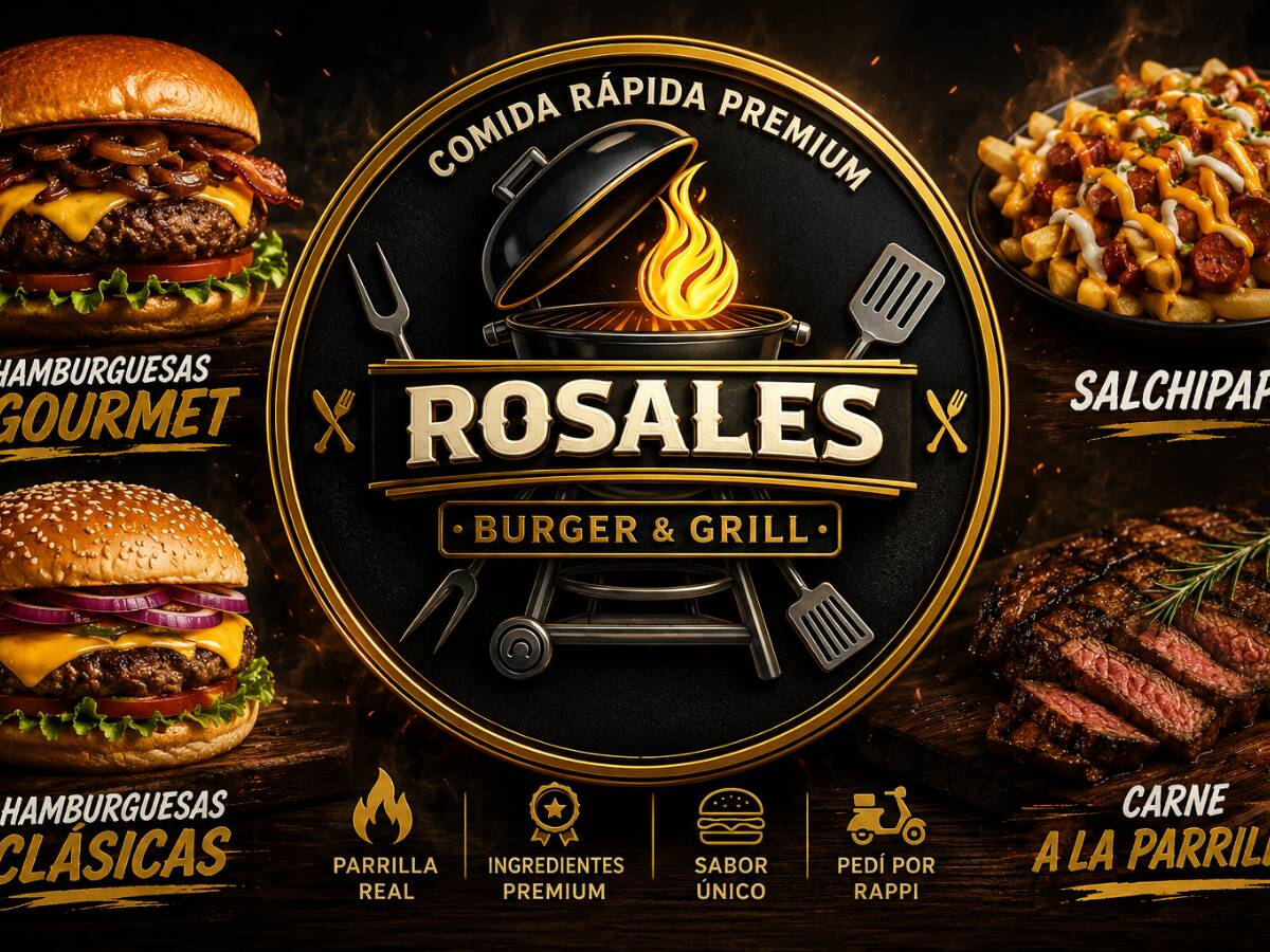 Casero del día y Comida Rápida by: Rosales Parrilla