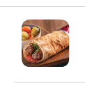 Pita de Brocheta de Carne