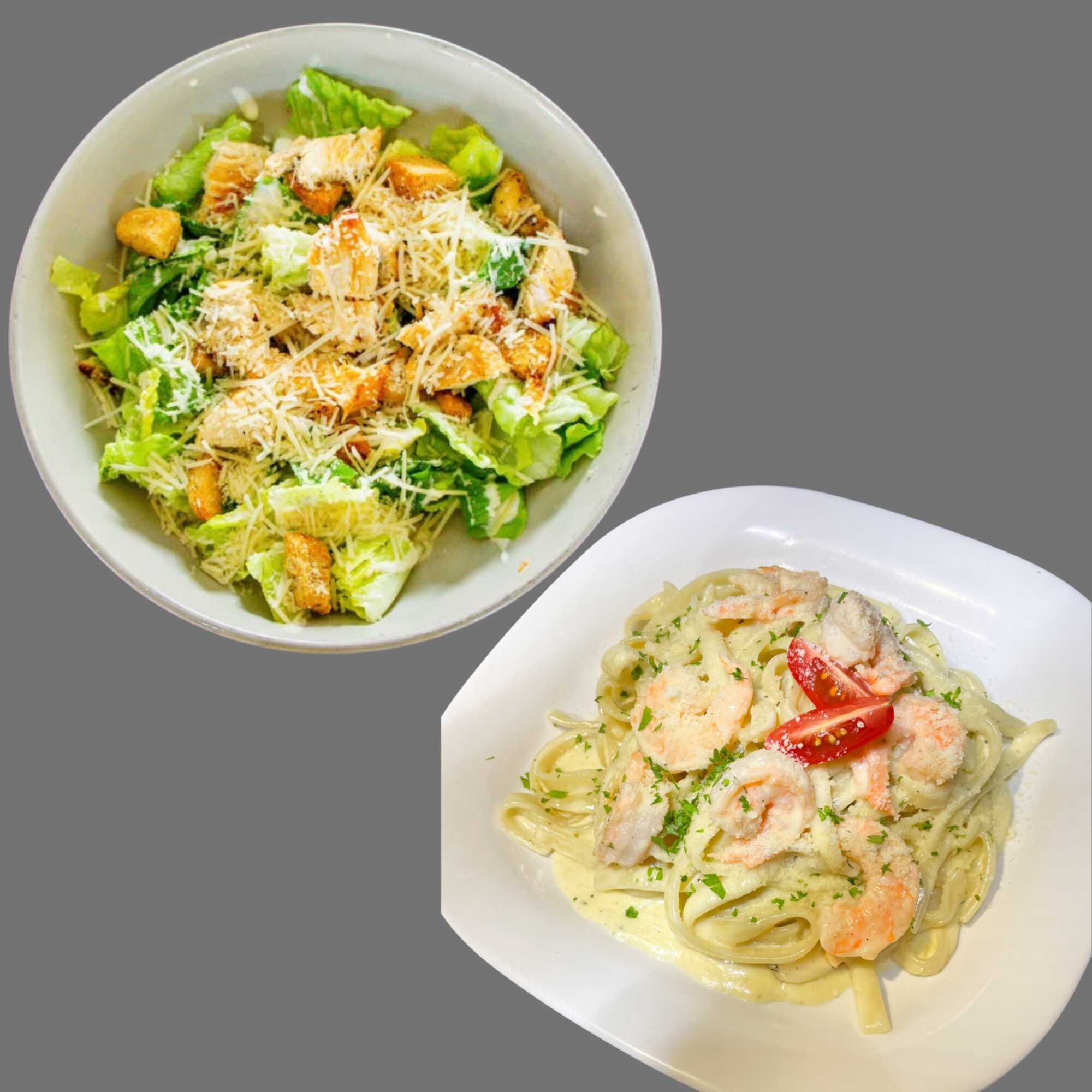 pasta mas ensalada a elegir