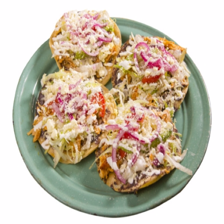 Tostadas de Pollo