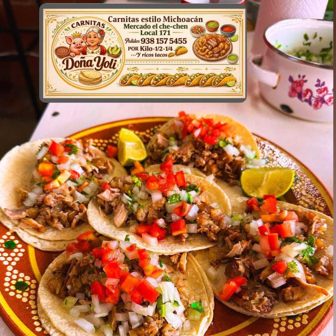 Tacos de Carnitas