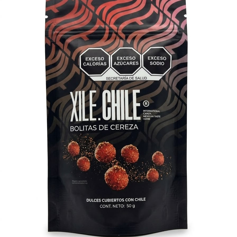 Gomitas Xile Chile Bolitas de Cereza