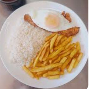 acompanha, arroz, feijão e salada