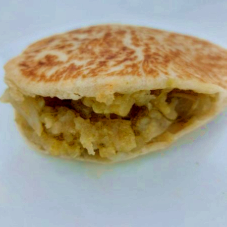 Chicharrón de Pella en Harina