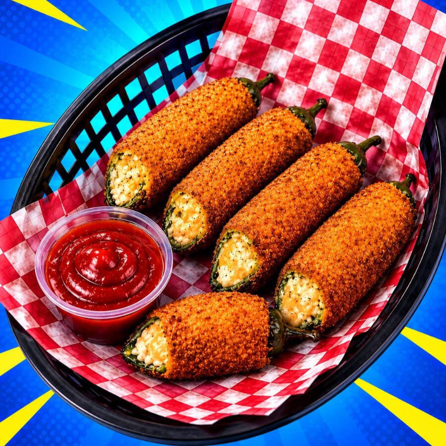5 Jalapeños Poppers
