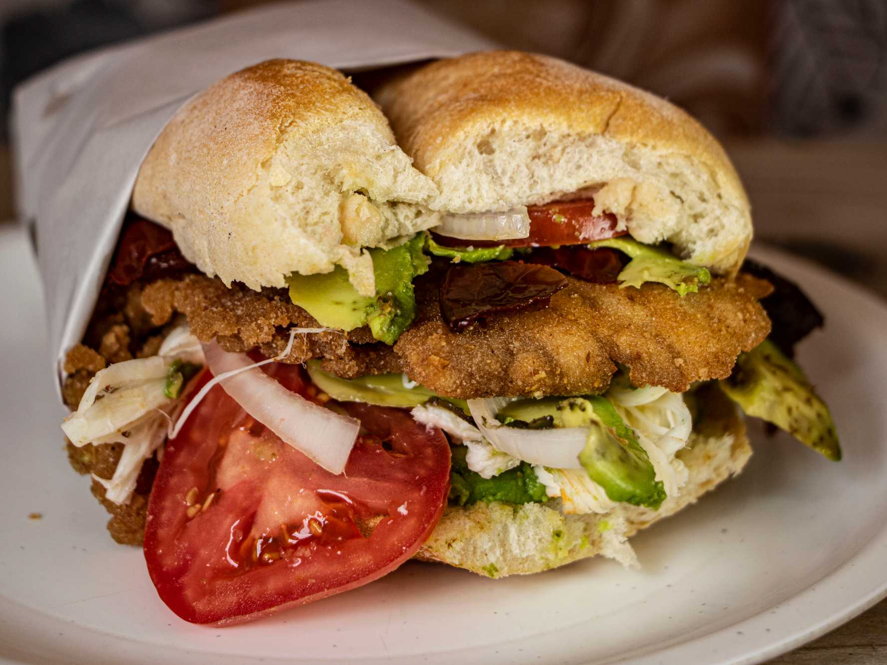 Torta de Milanesa de Cerdo.