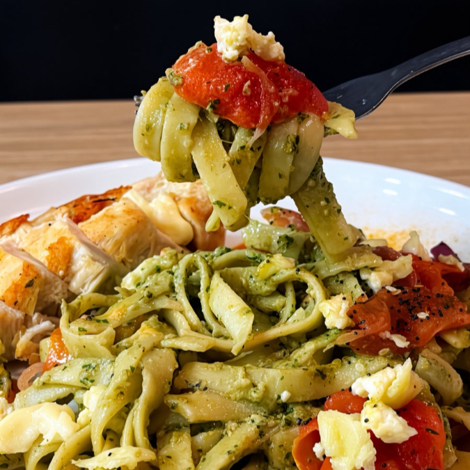 Pasta de Pesto Caribe