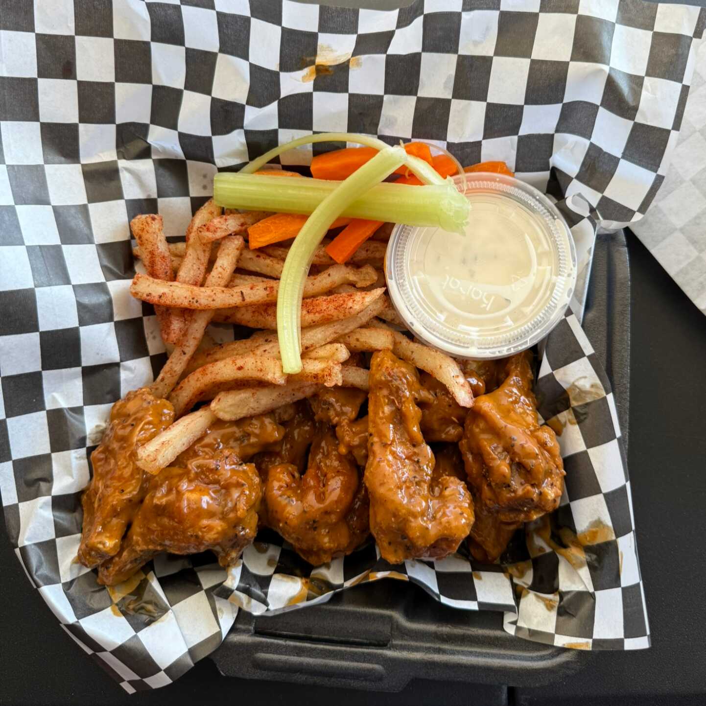6 Alitas de Pollo