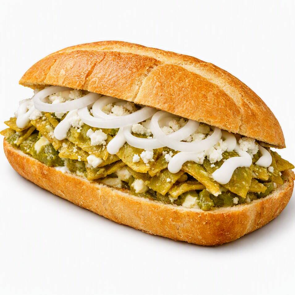Torta de Chilaquiles
