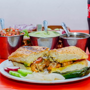 Torta con Camarón